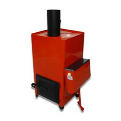 Gerador de vapor a gás e lenha